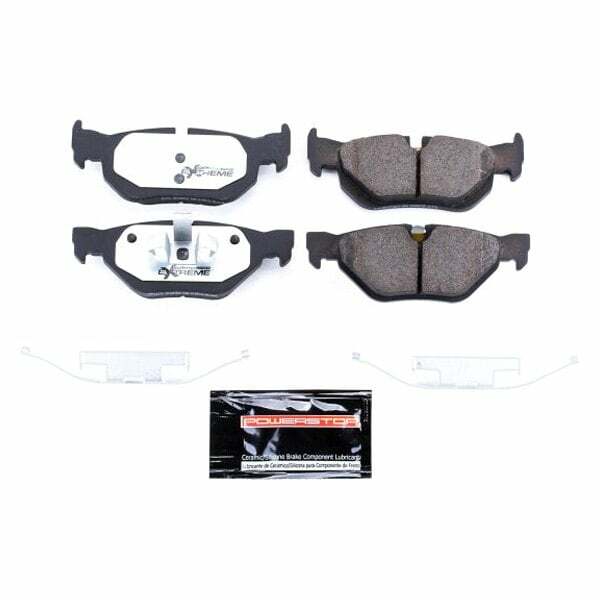 Power Stop 07-09 BMW 323i Rear Z26 Extreme Street Brake Pads w/Hardware - Z26-1171