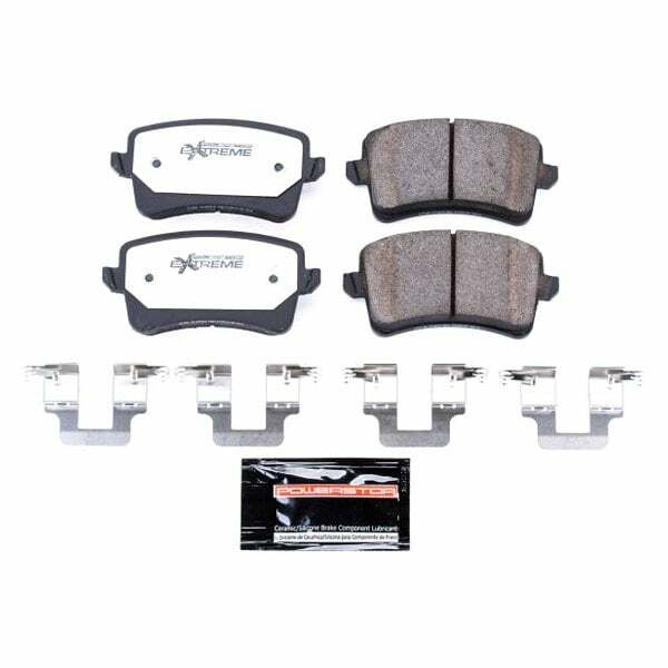 Power Stop 10-16 Audi A4 Rear Z26 Extreme Street Brake Pads w/Hardware - Z26-1386