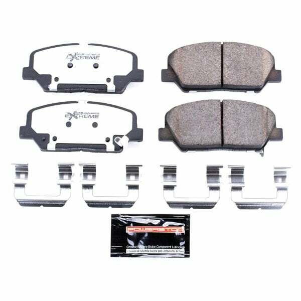 Power Stop 10-16 Hyundai Genesis Coupe Front Z26 Extreme Street Brake Pads w/Hardware - Z26-1413