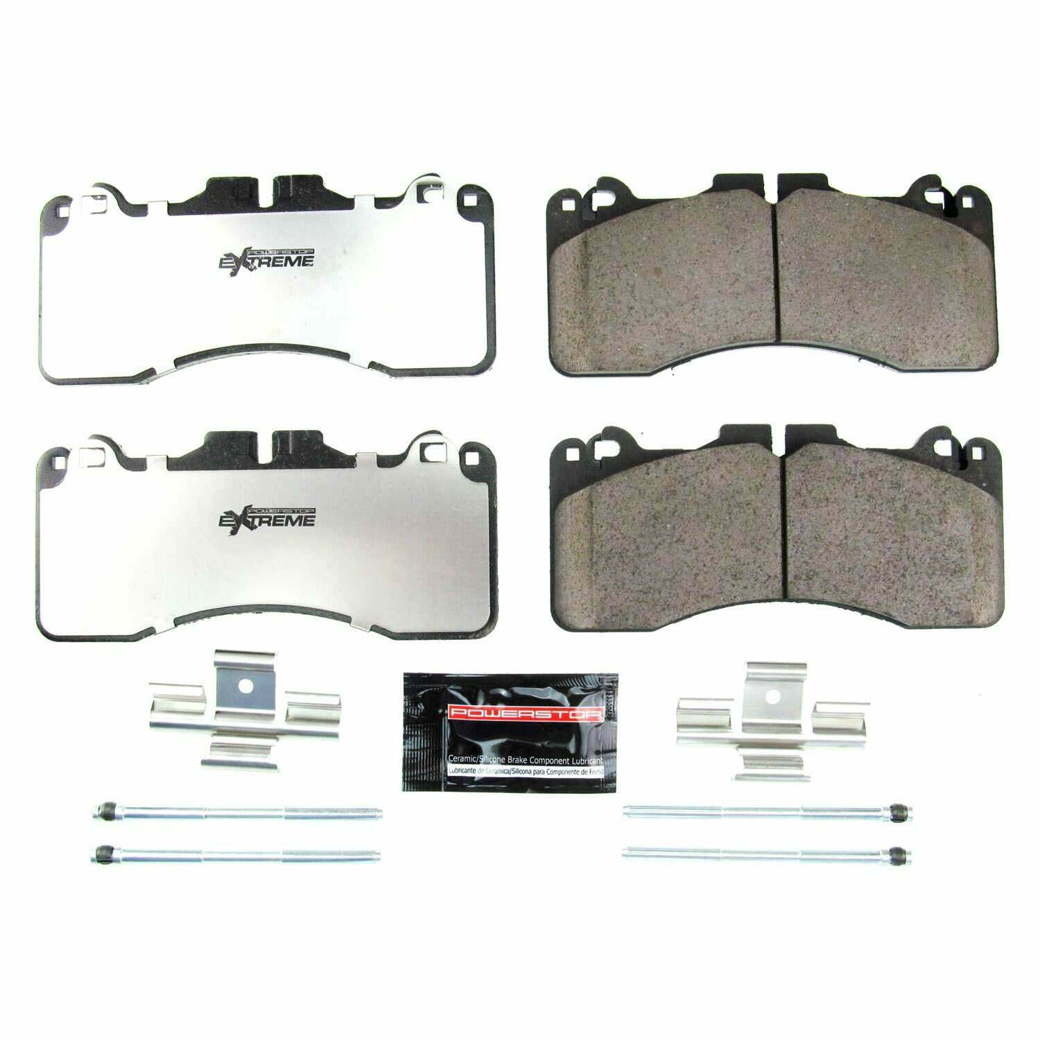 Power Stop 16-18 Lexus GS F Front Z26 Extreme Street Brake Pads w/Hardware - Z26-1440