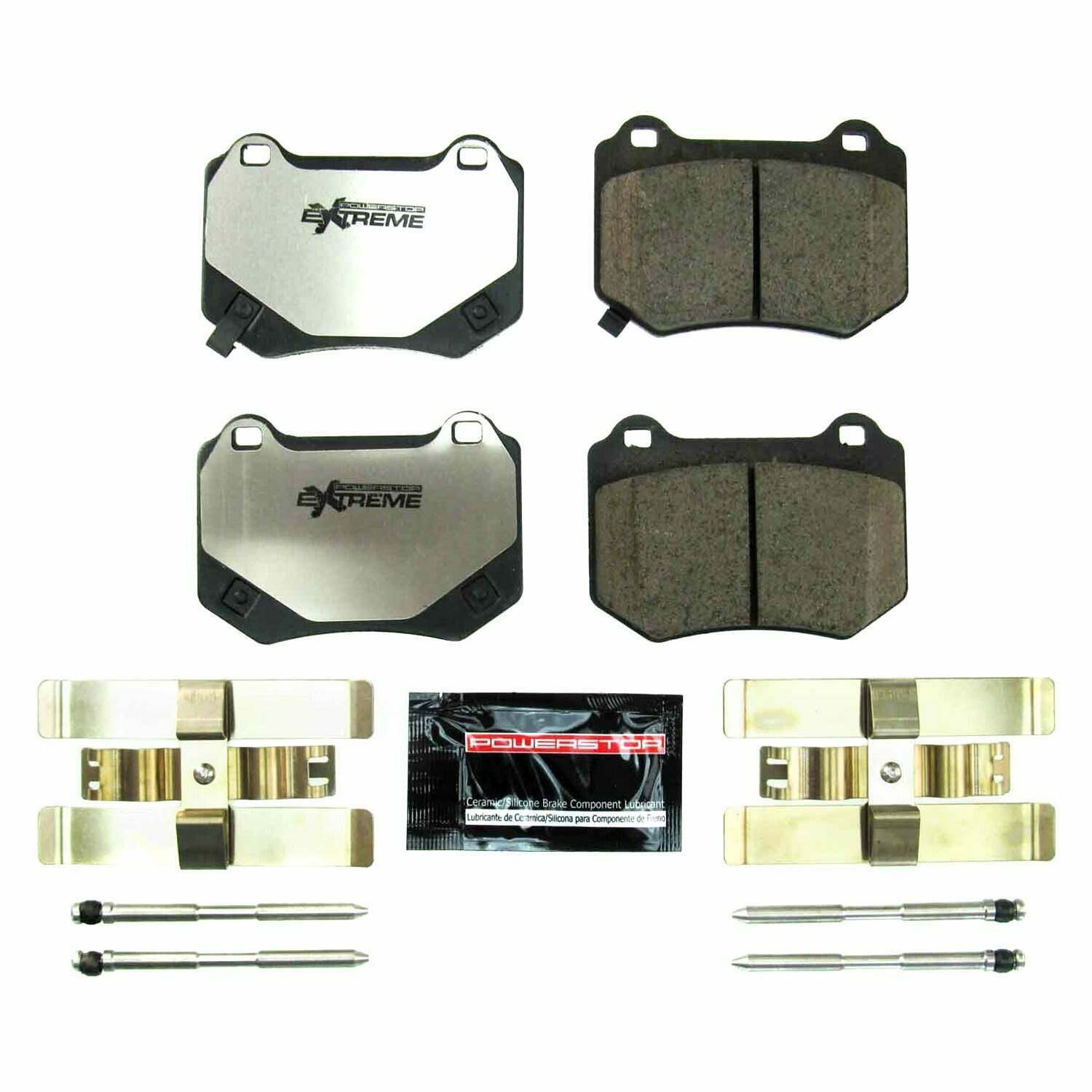 Power Stop 18-19 Subaru WRX STi Rear Z26 Extreme Street Brake Pads w/Hardware - Z26-2118