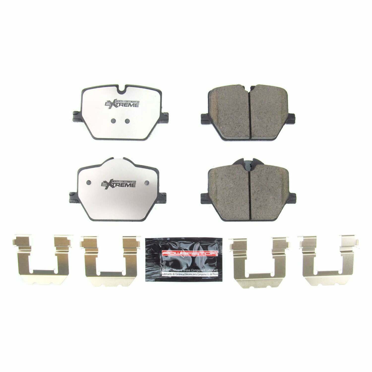 Power Stop 2019 BMW 330i Rear Z26 Extreme Street Brake Pads w/Hardware - Z26-2220