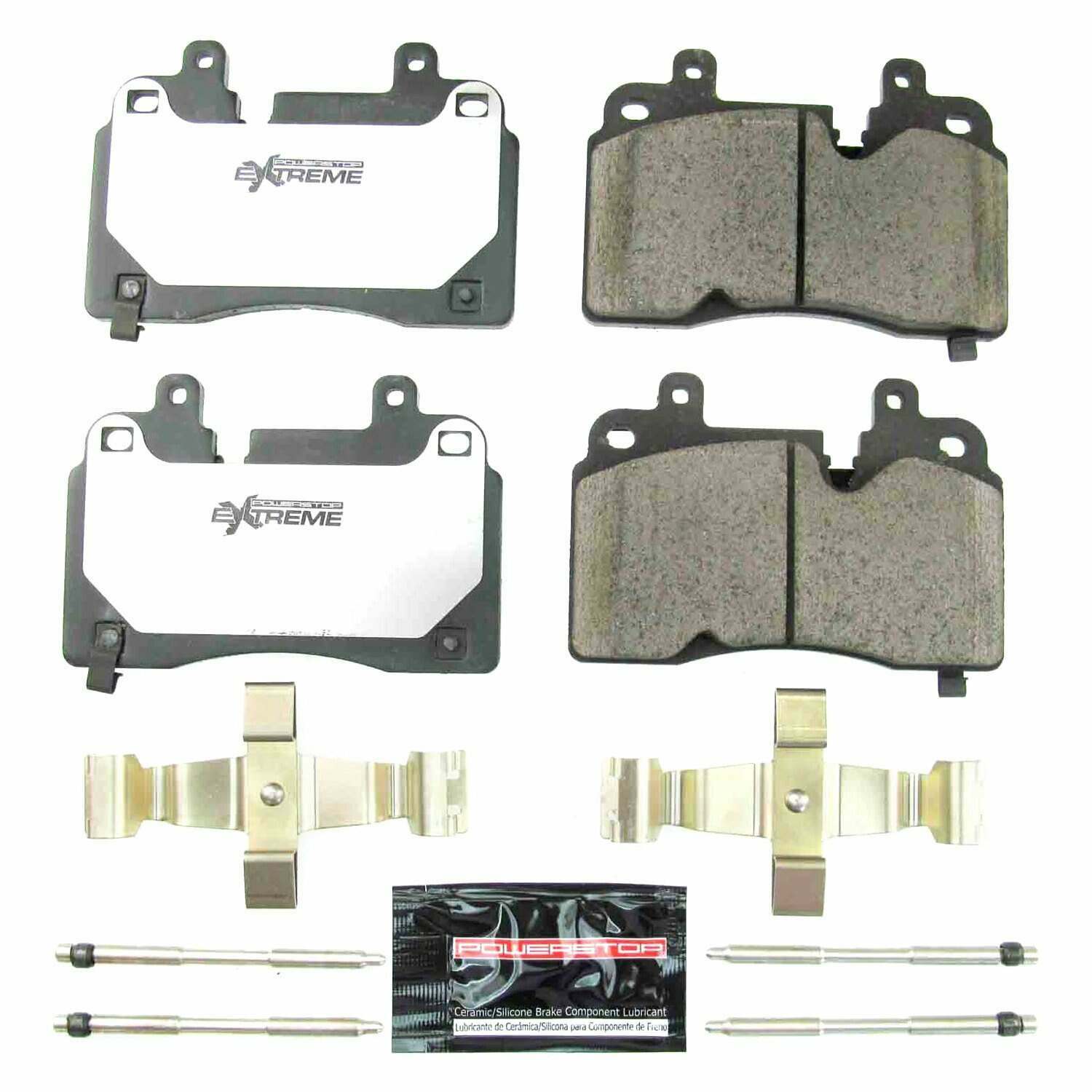 Power Stop 2020 Chevrolet Corvette Front Z26 Extreme Street Brake Pads w/Hardware - Z26-8007