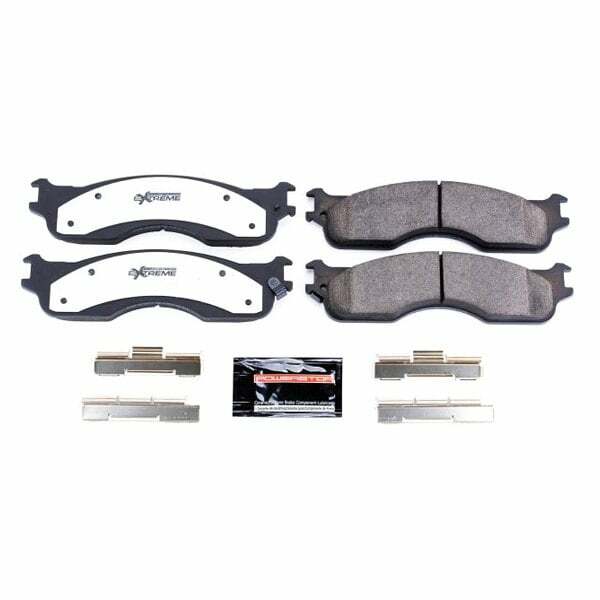 Power Stop 2004 Dodge Ram 1500 Front Z36 Truck & Tow Brake Pads w/Hardware - Z36-1054
