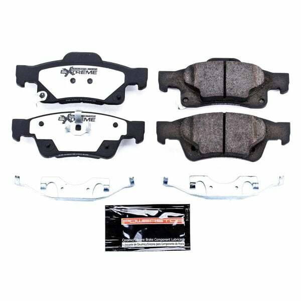 Power Stop 11-19 Dodge Durango Rear Z36 Truck & Tow Brake Pads w/Hardware - Z36-1498