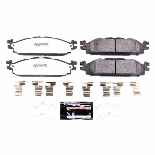 Power Stop 11-19 Ford Explorer Front Z36 Truck & Tow Brake Pads w/Hardware - Z36-1508