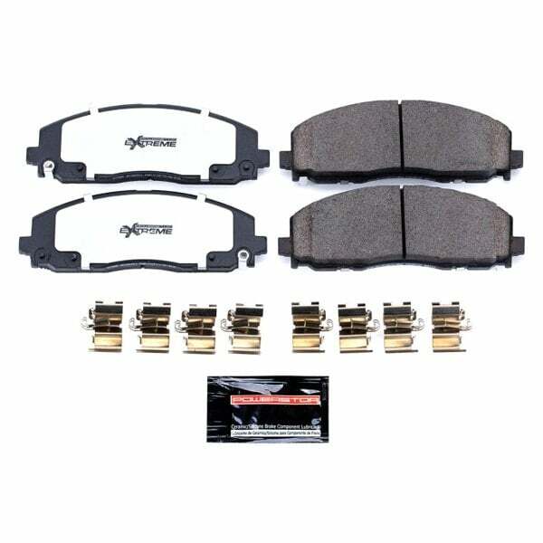 Power Stop 17-19 Chrysler Pacifica Front Z36 Truck & Tow Brake Pads w/Hardware - Z36-1589
