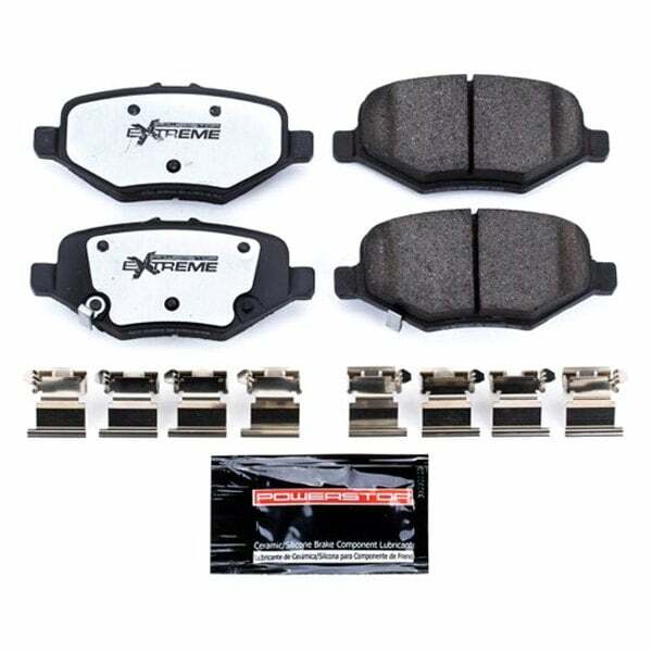 Power Stop 13-16 Ford Explorer Rear Z36 Truck & Tow Brake Pads w/Hardware - Z36-1612