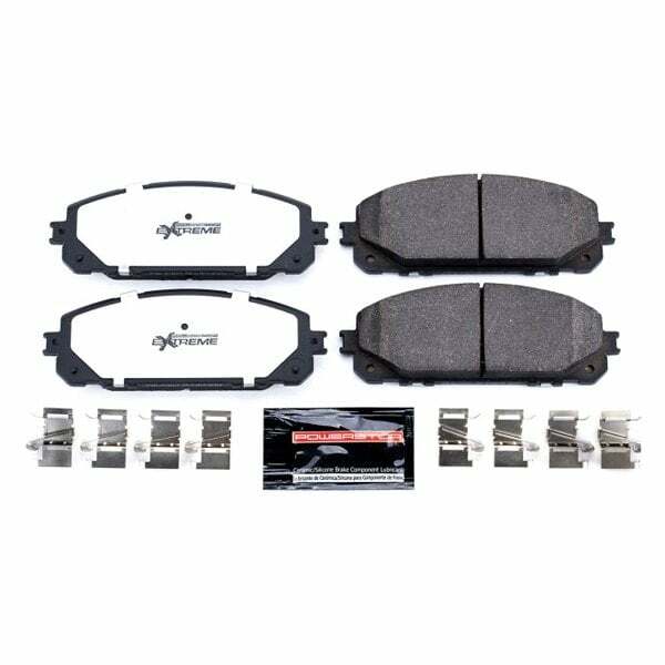 Power Stop 14-19 Jeep Cherokee Front Z36 Truck & Tow Brake Pads w/Hardware - Z36-1843
