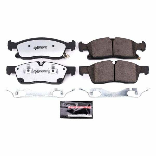 Power Stop 2017 Dodge Durango Front Z36 Truck & Tow Brake Pads w/Hardware - Z36-1904A