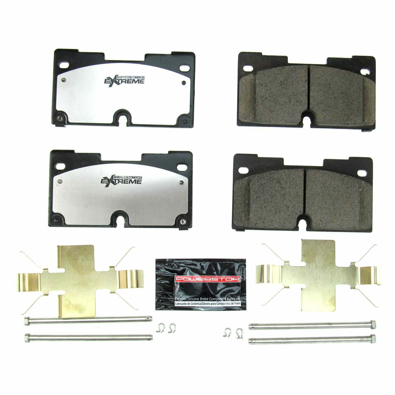 Power Stop 2019 Chevrolet Silverado 1500 Front Z36 Truck & Tow Brake Pads w/Hardware - Z36-2173