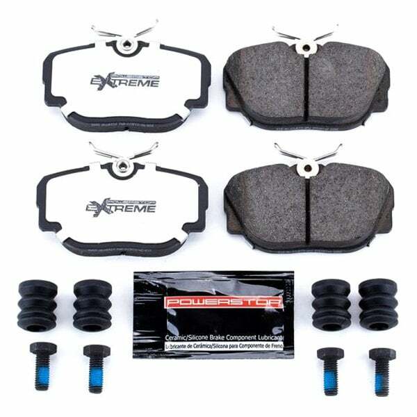 Power Stop 1991 BMW 318i Front or Rear Z36 Truck & Tow Brake Pads w/Hardware - Z36-493