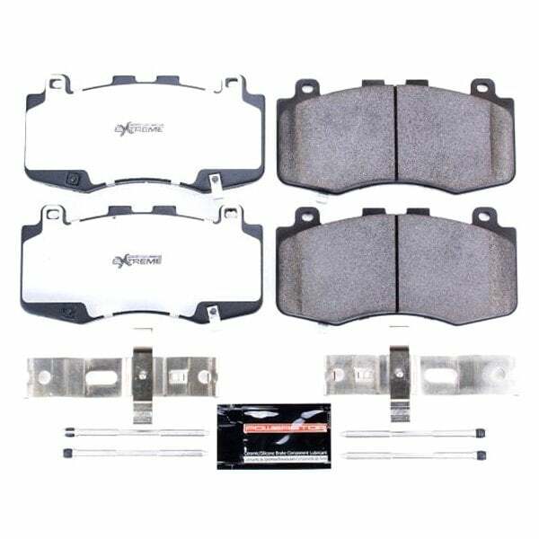 Power Stop 18-19 Jeep Grand Cherokee Front Z36 Truck & Tow Brake Pads w/Hardware - Z36-6006