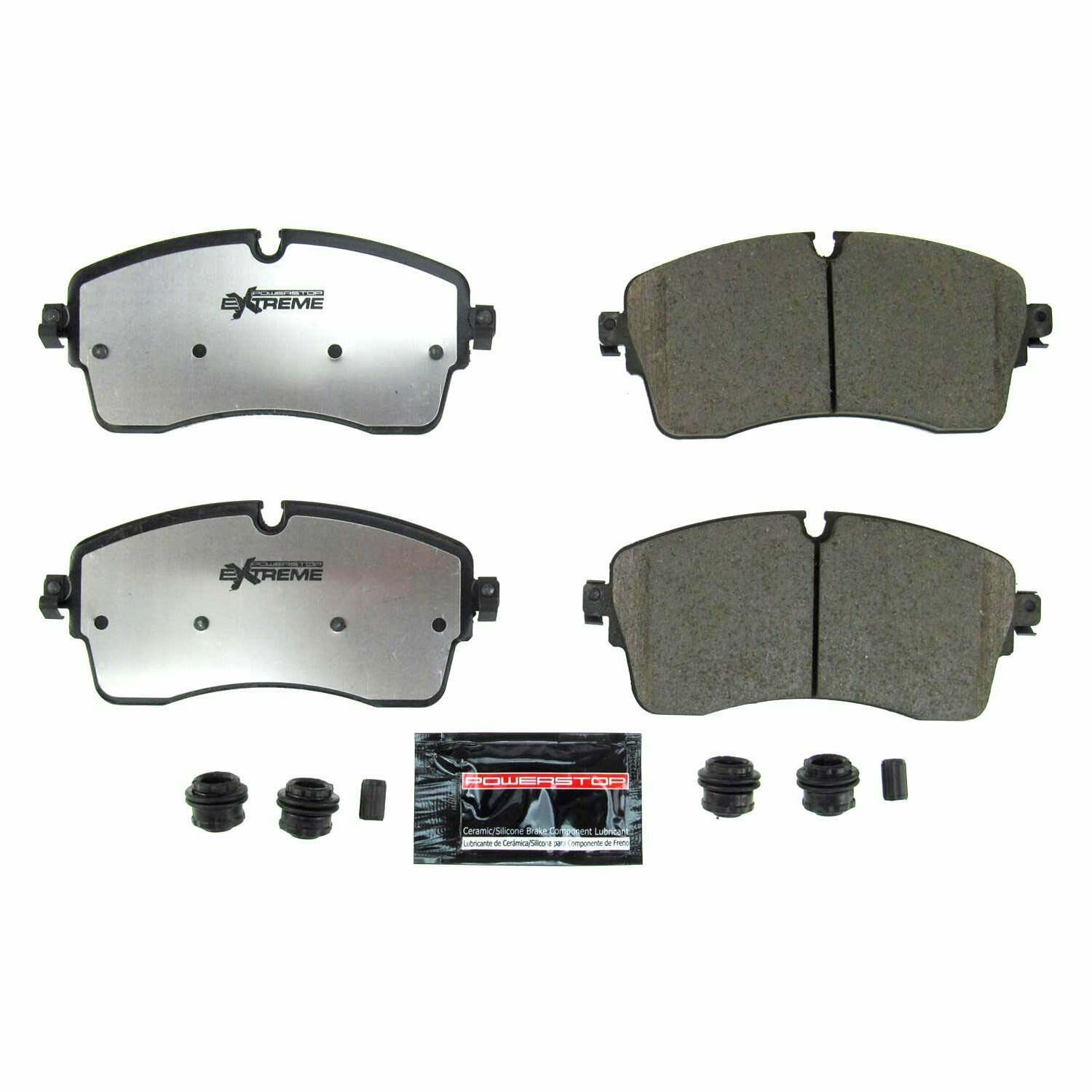 Power Stop 18-19 Land Rover Discovery Front Z36 Truck & Tow Brake Pads w/Hardware - Z36-6013