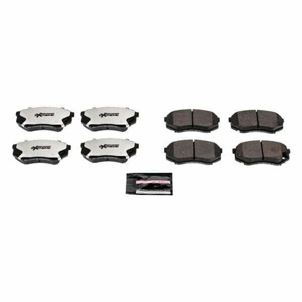 Power Stop 00-04 Mitsubishi Fuso FE Front Z36 Truck & Tow Brake Pads w/Hardware - Z36-735
