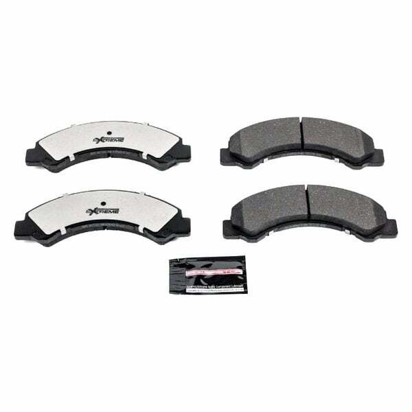 Power Stop 17-18 Chevrolet LCF 4500HD Front Z36 Truck & Tow Brake Pads w/Hardware - Z36-825