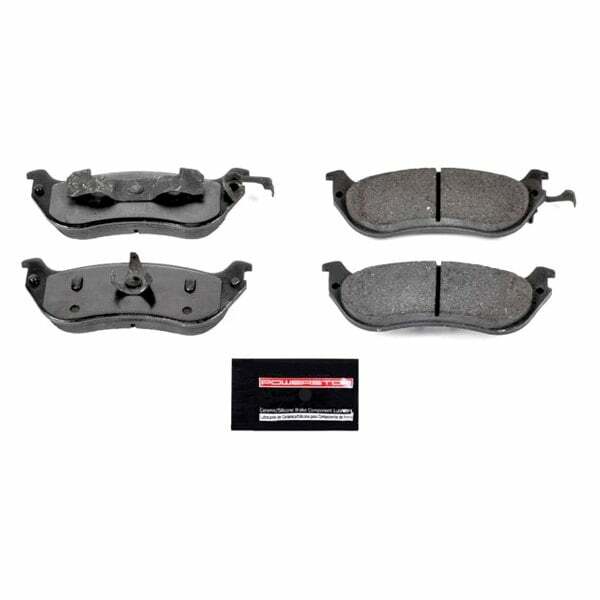 Power Stop 96-02 Ford Crown Victoria Rear Z36 Truck & Tow Brake Pads w/Hardware - Z36-881