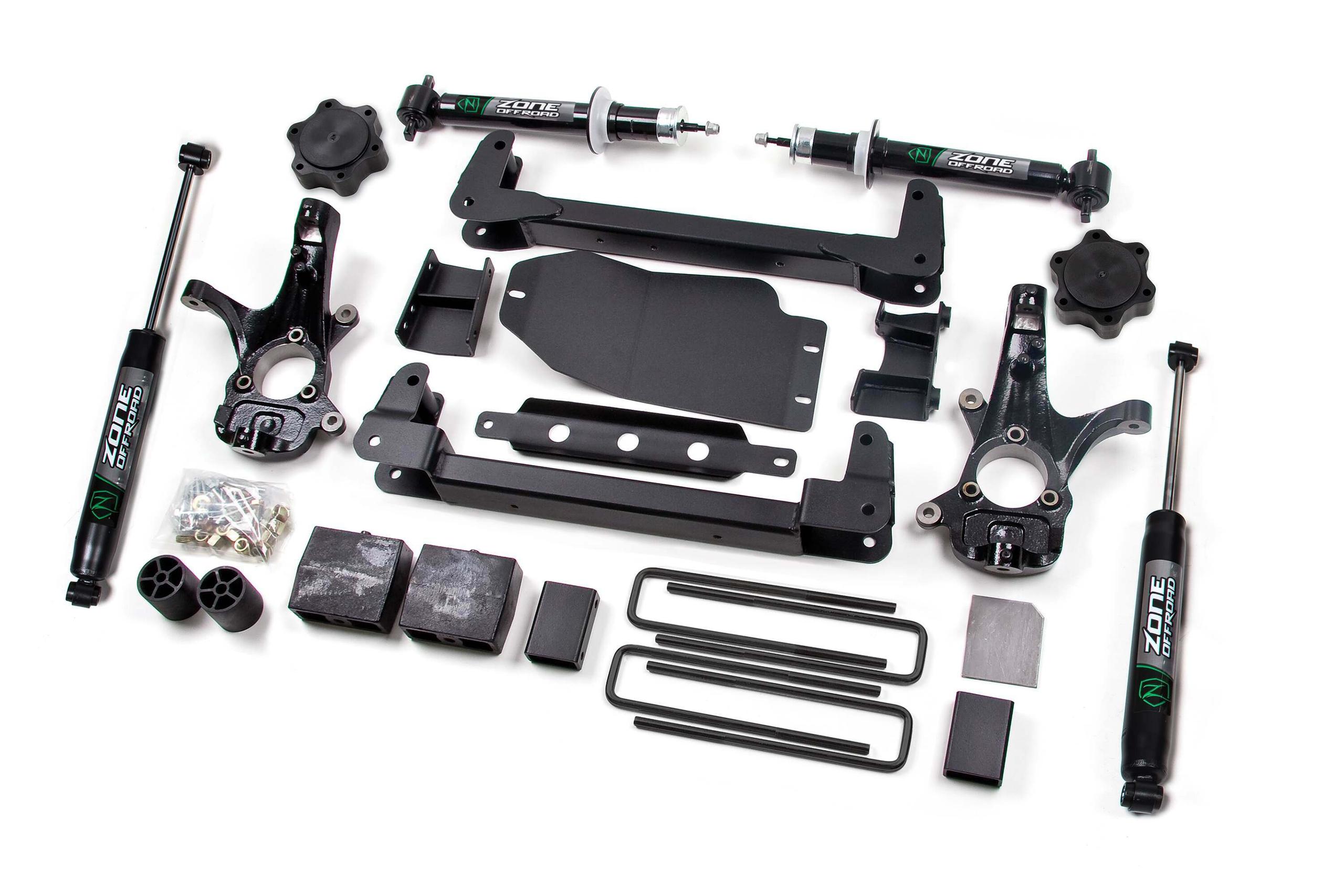 Zone Offroad Zone 4.5" Strut &Amp; Drop Crossmember Lift Kit - ZONC8N