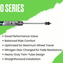 Zone Offroad Zone 4" Lift Kit - Radius Front U-Bolt - Nitro Series Shocks (1999-2004 Ford F-250 / 350 Super Duty 4WD) - ZONF1N