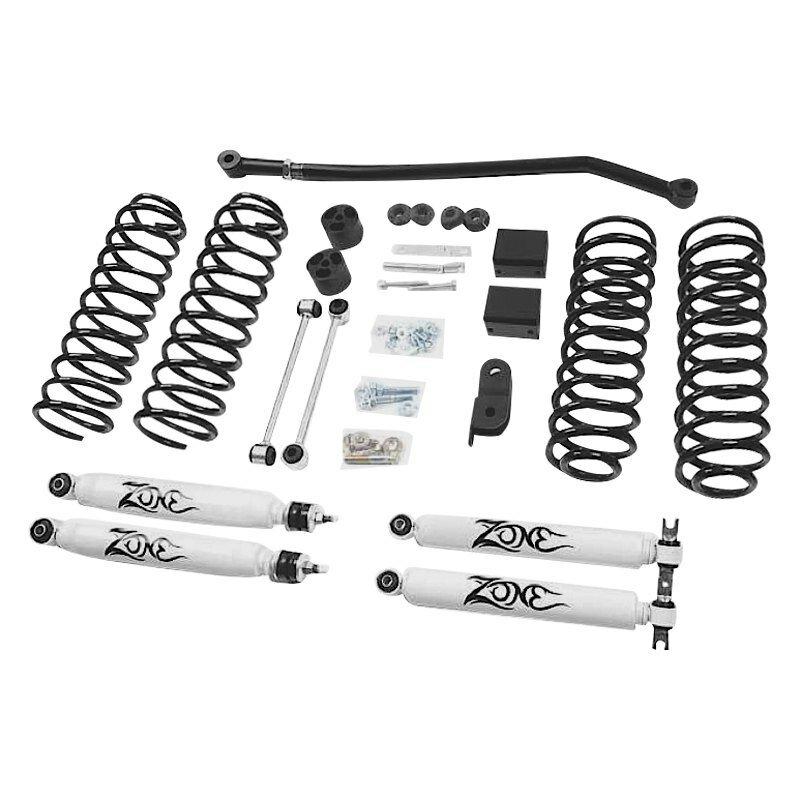 Zone Offroad 07-15 Jeep JK 4dr 4in Box Kit - ZONJ1411