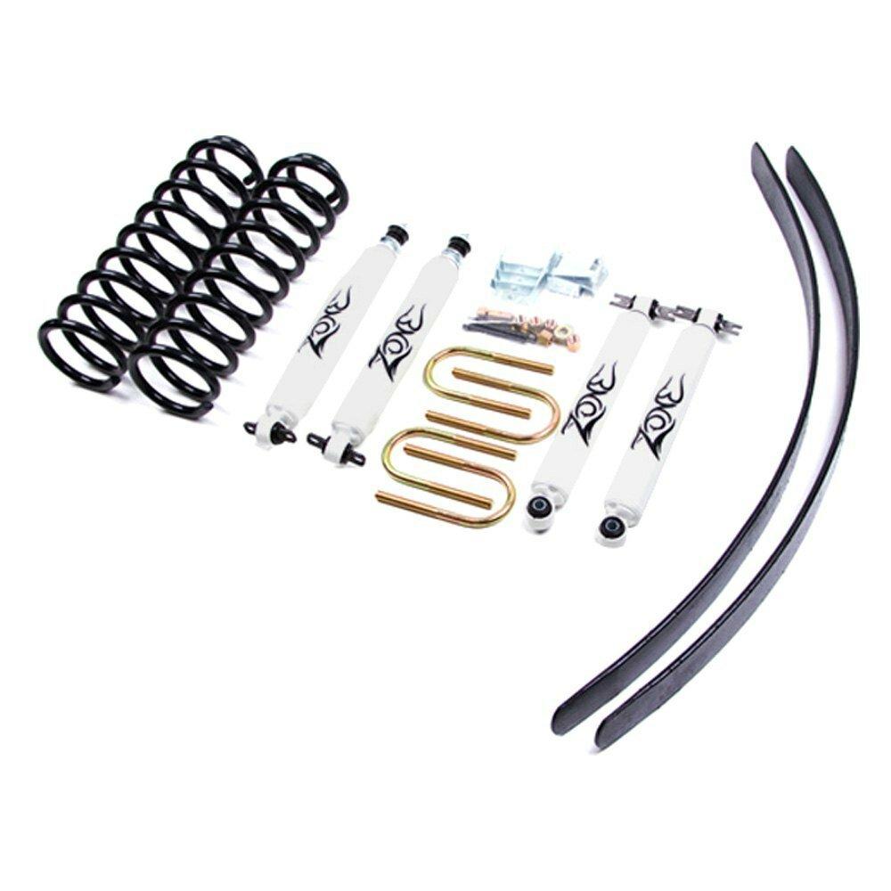 Zone Offroad 84-01 Jeep XJ 3in Box Kt w/Dana35 Axle - ZONJ3311