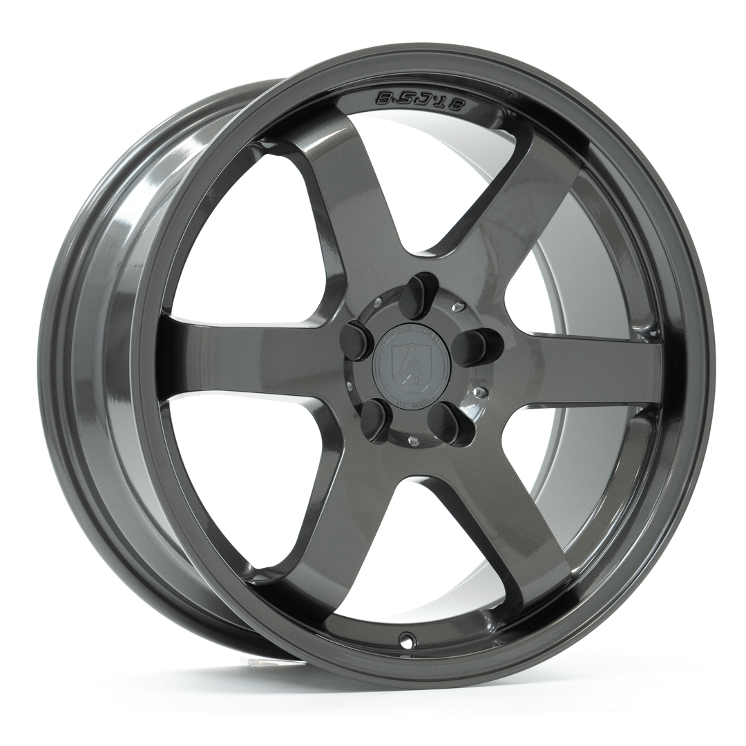 1AV ZX6 Wheel - 18x8.5, 5x114, Grey - 8518BLNK40ZX6GR-5114