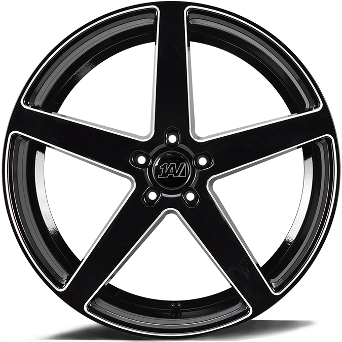 1AV ZX9 Wheel - 22x9, 5x108, Gloss Black - 9022BLNK20ZX9GB-5x108