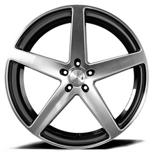1AV ZX9 Wheel - 22x9, 5x112, Black And Polished Face - 9022BLNK35ZX9BP-5x112