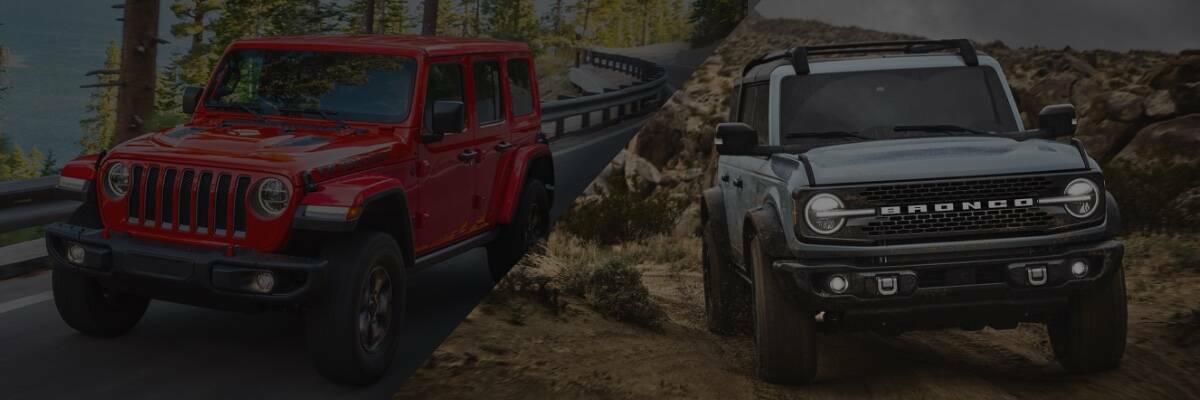 Ford Bronco and Jeep Wrangler