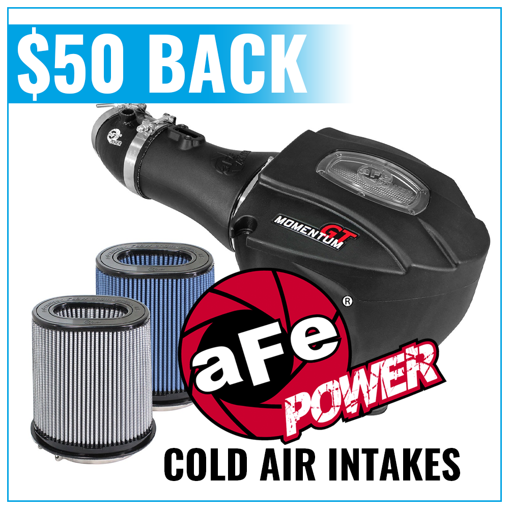 $50 back on aFe cold air intakes