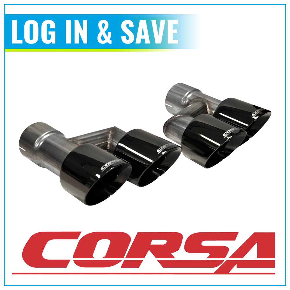 Log in & save on Corsa Performance