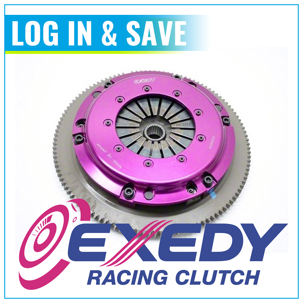 Log in & save on Exedy Racing