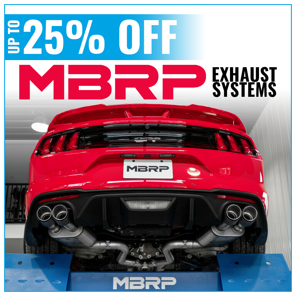 Up to 25% off select MBRP Exhaust